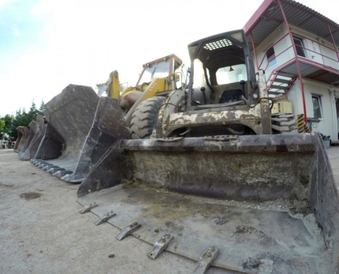 Munkagépek toló-kotró